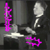 leon theremin gif playing therimen theremen